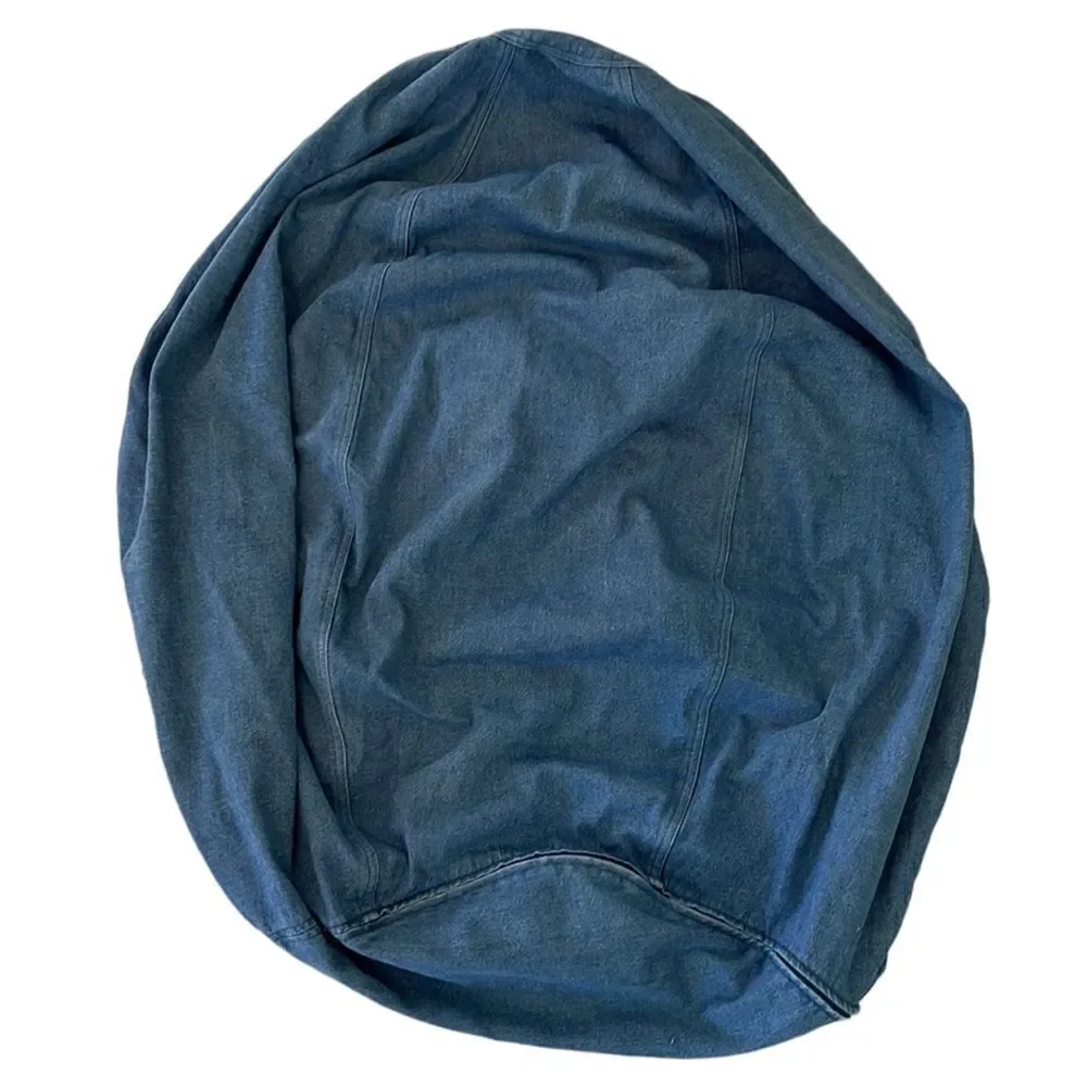 Pottery Barn Denim Beanbag Shell- no filling included